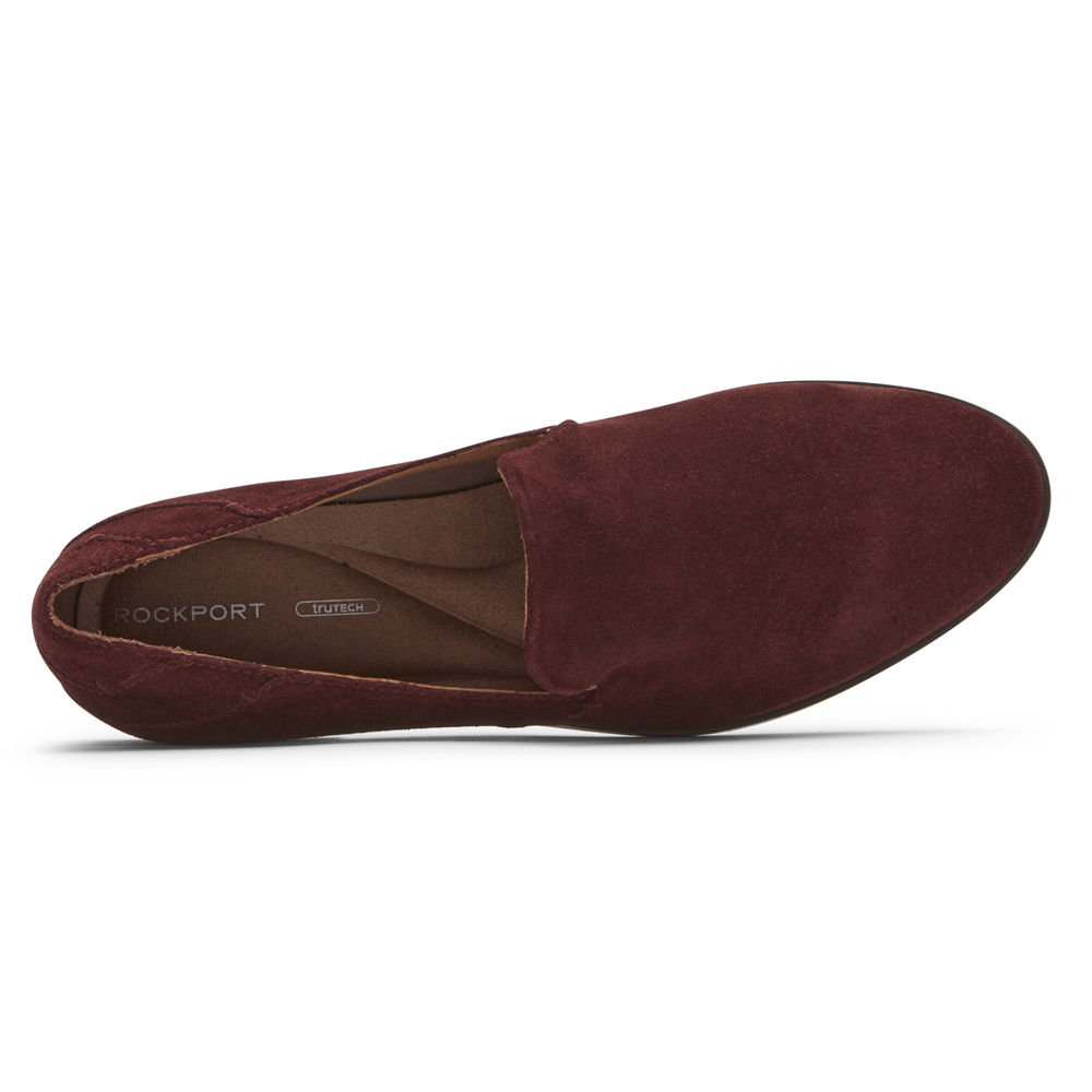 Mocassins Rockport Mulher Bordeaux - Perpetua - 93672QYUT